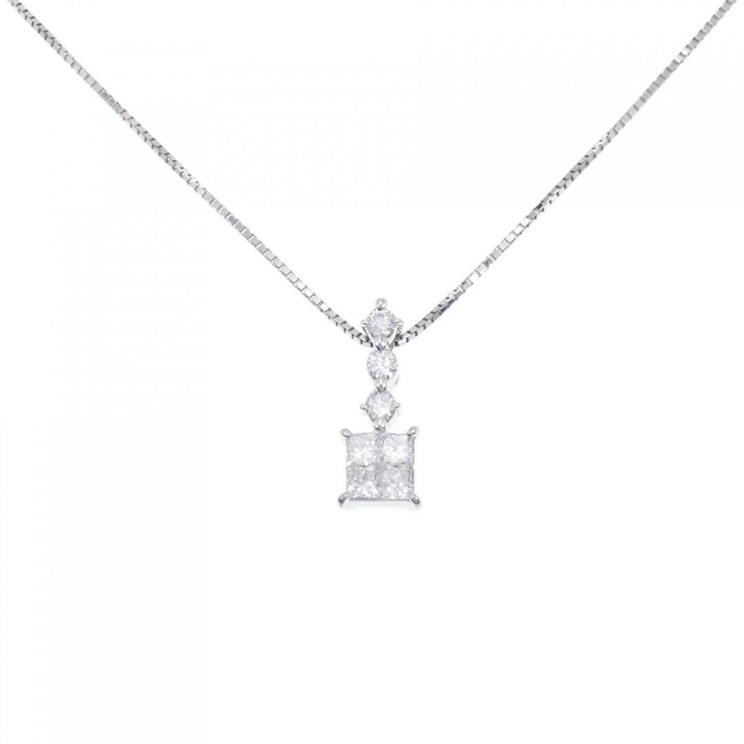 PT ダイヤモンド ネックレス 1.00CT