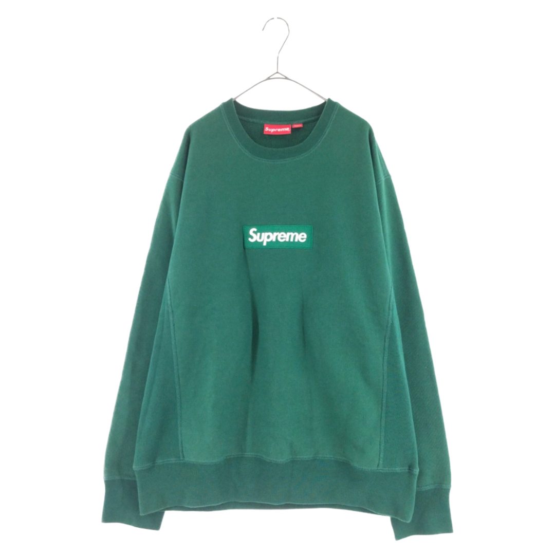 Supreme Box Logo Sweatshirtボックスロゴ グリーン緑