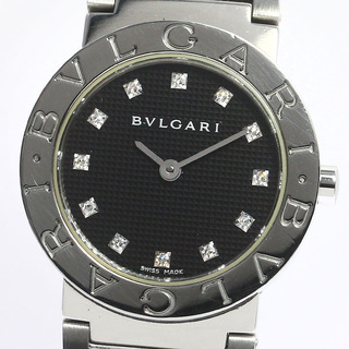 ブルガリ(BVLGARI)のブルガリ BVLGARI BB26SS ブルガリブルガリ 12Pダイヤ クォーツ レディース _754993(腕時計)