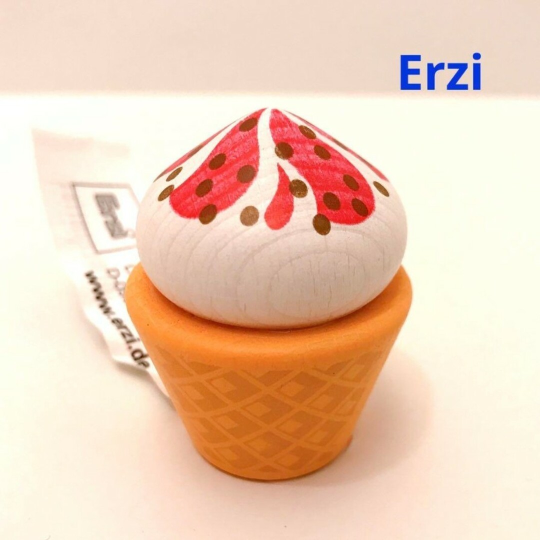 Erzi ソフトアイスクリーム　木のおままごと　木のおもちゃ キッズ/ベビー/マタニティのおもちゃ(その他)の商品写真
