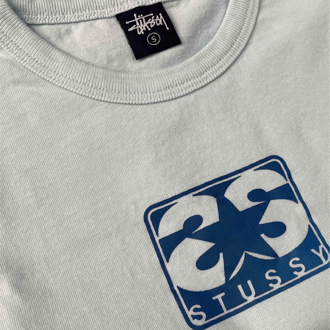 【希少 90sUSA製】old stussy Tシャツ SSリンク M　A315