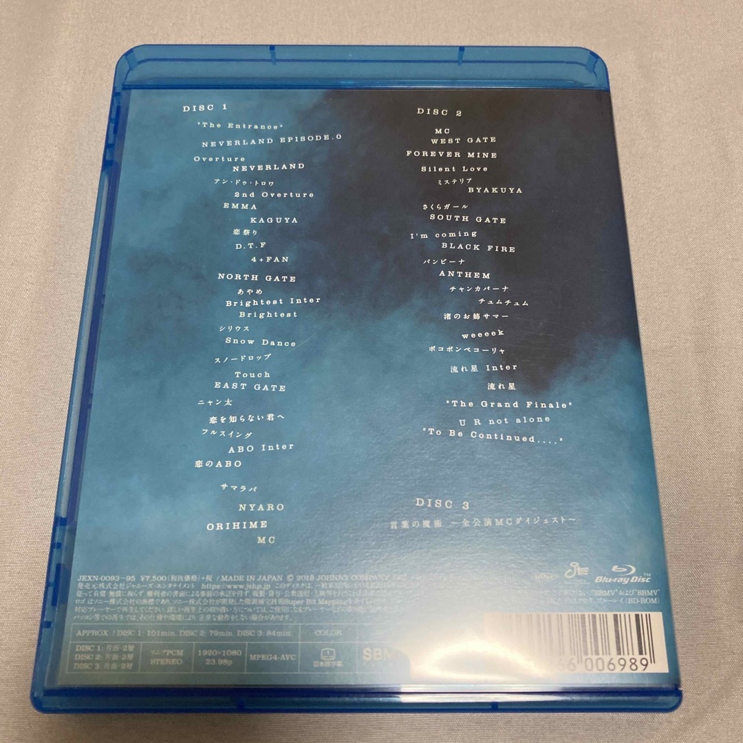 NEWS NEVERLAND Blu-ray 通常盤 エンタメ/ホビーのDVD/ブルーレイ(ミュージック)の商品写真
