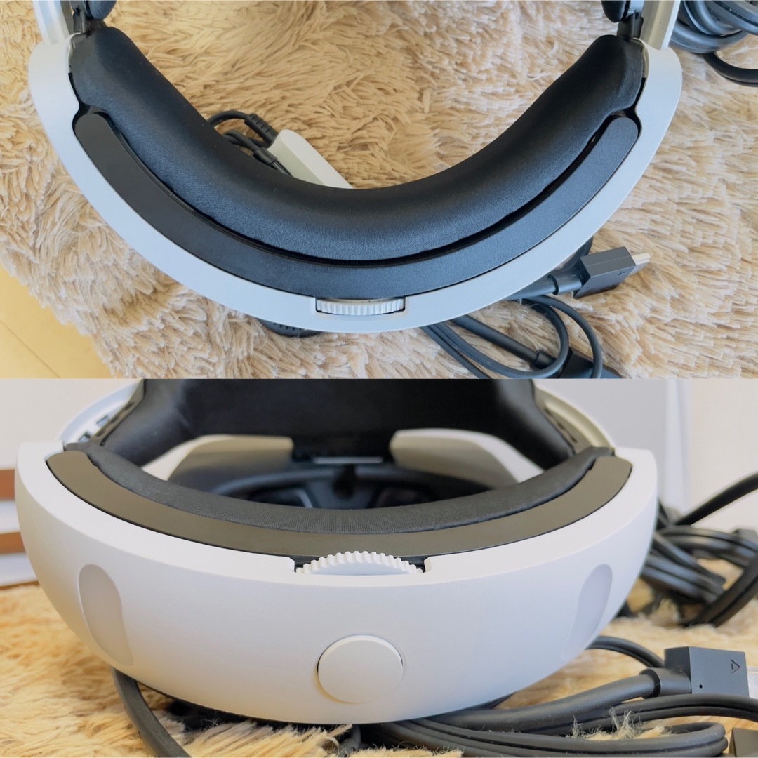 PlayStation VR(プレイステーションヴィーアール)の【美品】PlayStation VR CUH-ZVR1プレイステーションVR エンタメ/ホビーのゲームソフト/ゲーム機本体(家庭用ゲーム機本体)の商品写真