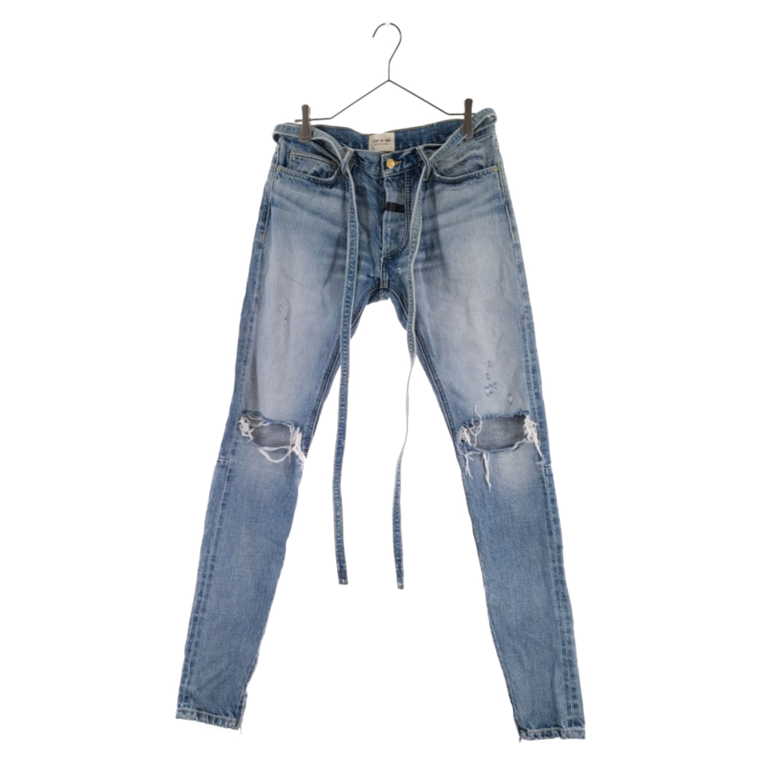 FEAR OF GOD フィアオブゴッド Sixth Collection STANDARD DENIM 6thコレクション スタンダード クラッシュデニムパンツ インディゴ 6S19-6017-4003 | フリマアプリ ラクマ