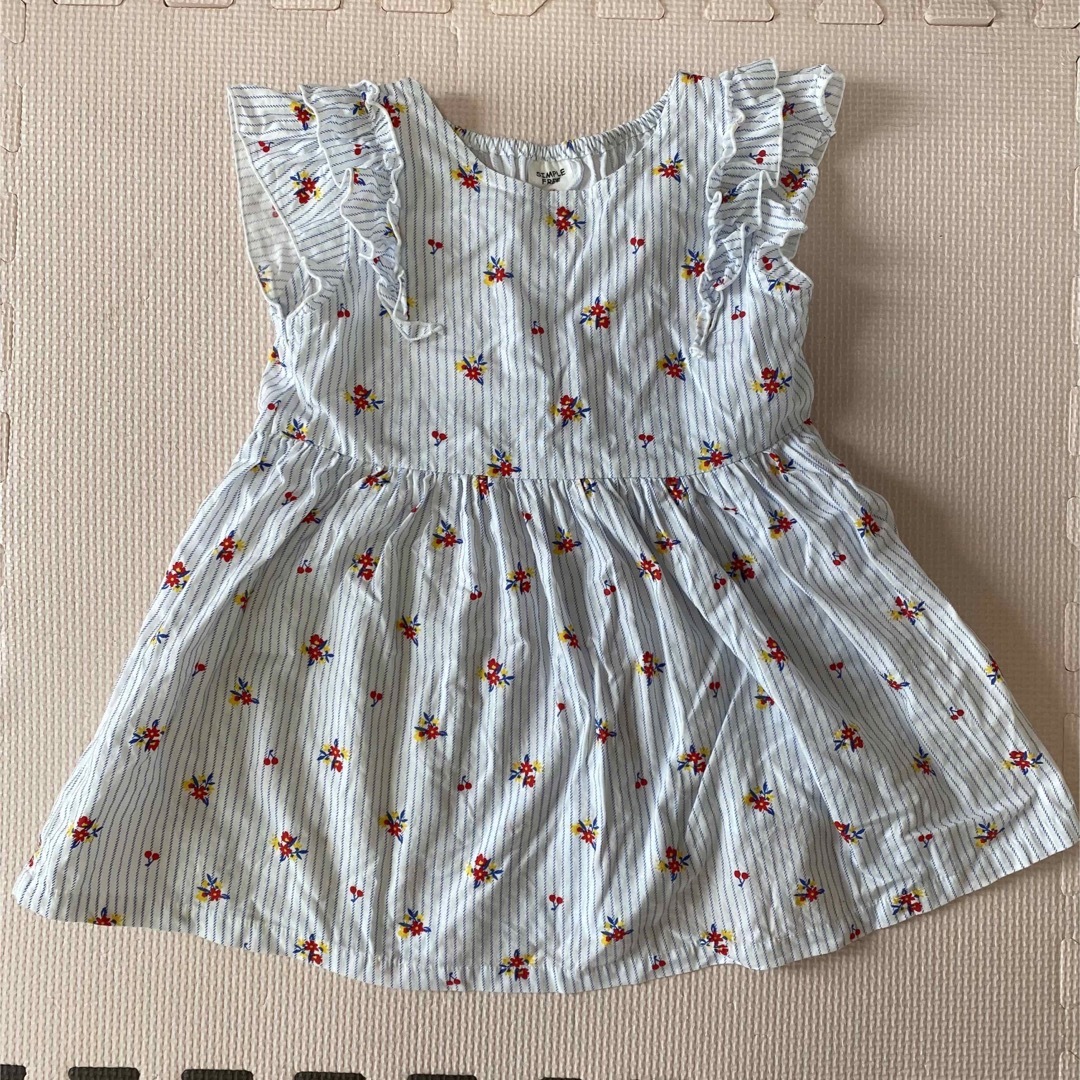 【格安】ベビー キッズ 95センチ ワンピース キッズ/ベビー/マタニティのキッズ服女の子用(90cm~)(ワンピース)の商品写真