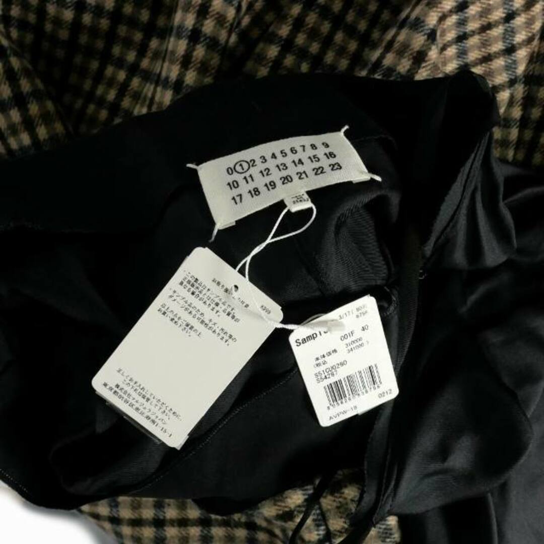 Maison Margiela ワンピース 40(M位) 黒x白