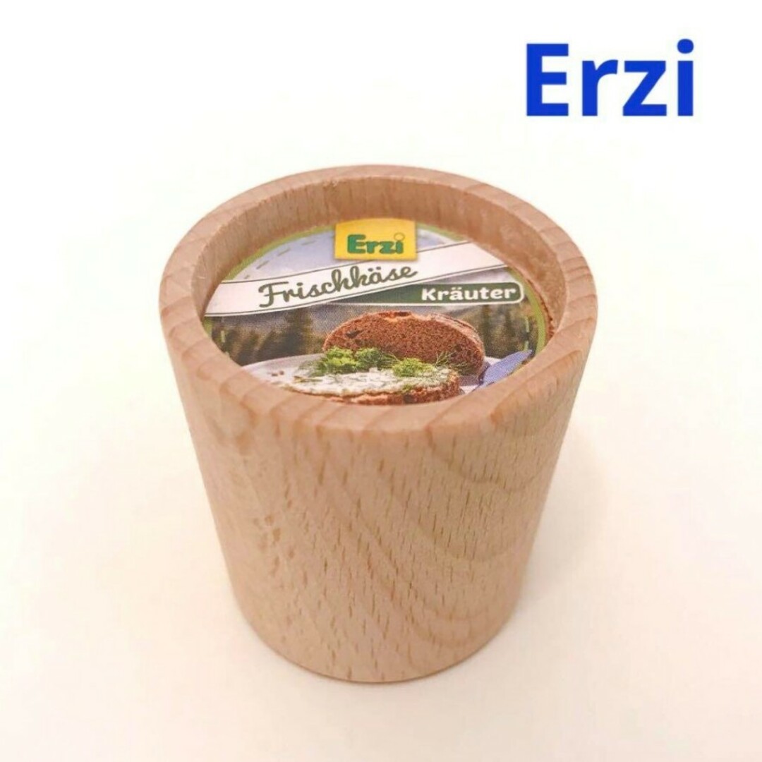 Erzi クリームチーズ　木のおままごと　木のおもちゃ キッズ/ベビー/マタニティのおもちゃ(その他)の商品写真