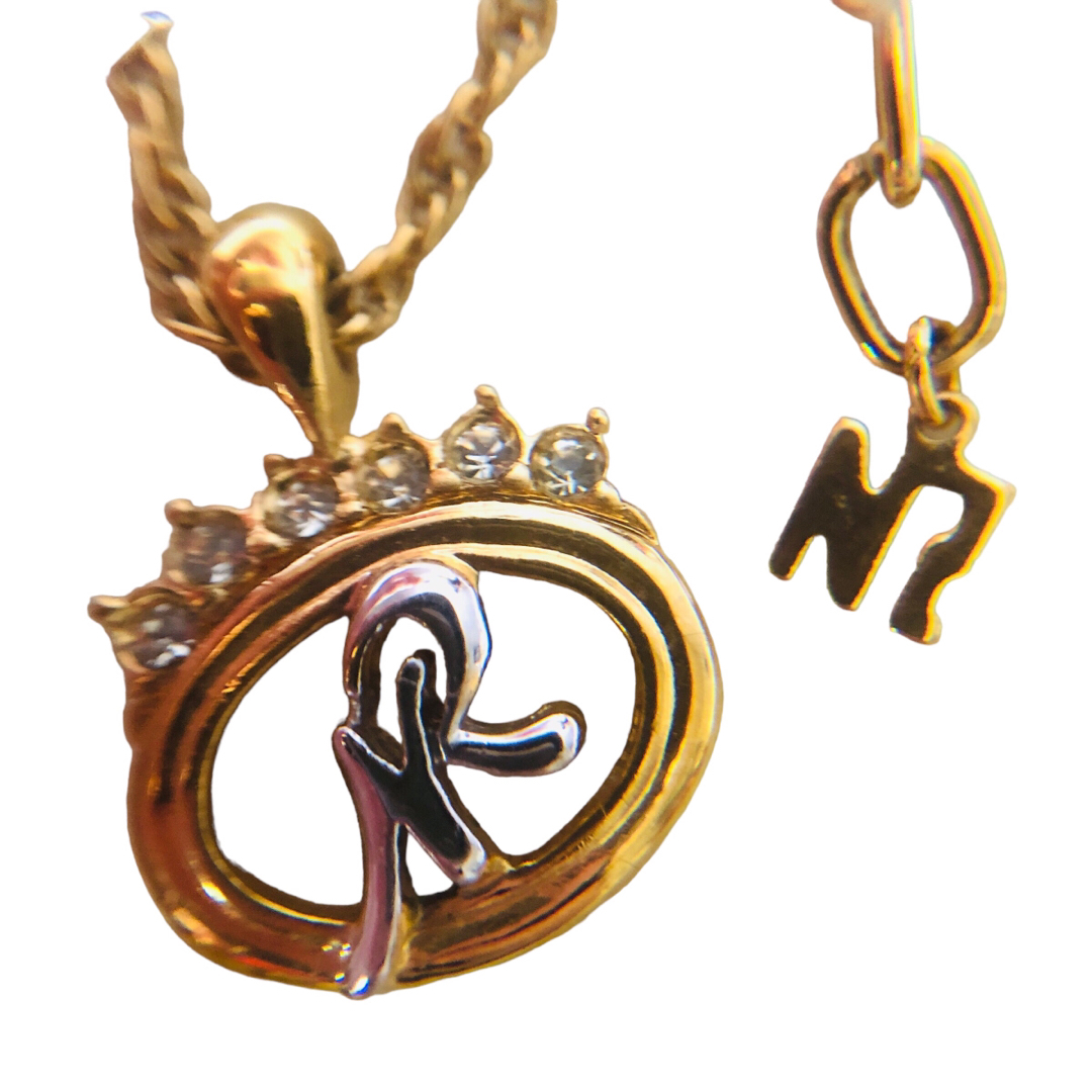 NINA RICCI(ニナリッチ)のお買い得★ NINARICCIニナリッチ ネックレス　イヤリング　ゴールドセット レディースのアクセサリー(ネックレス)の商品写真