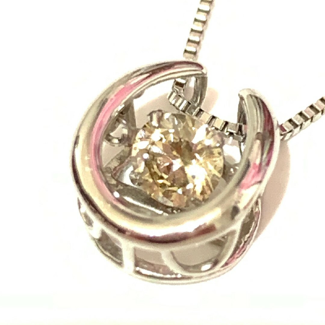 ベリテ　pt900/850 ダイヤモンドネックレス　0.3ct　（ｔ）