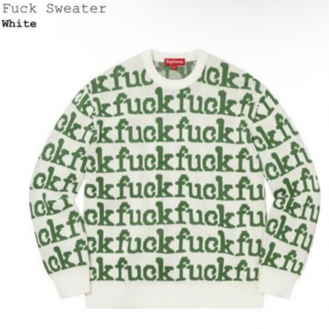 supreme FUCKセーター 希少！Mサイズ - ニット/セーター