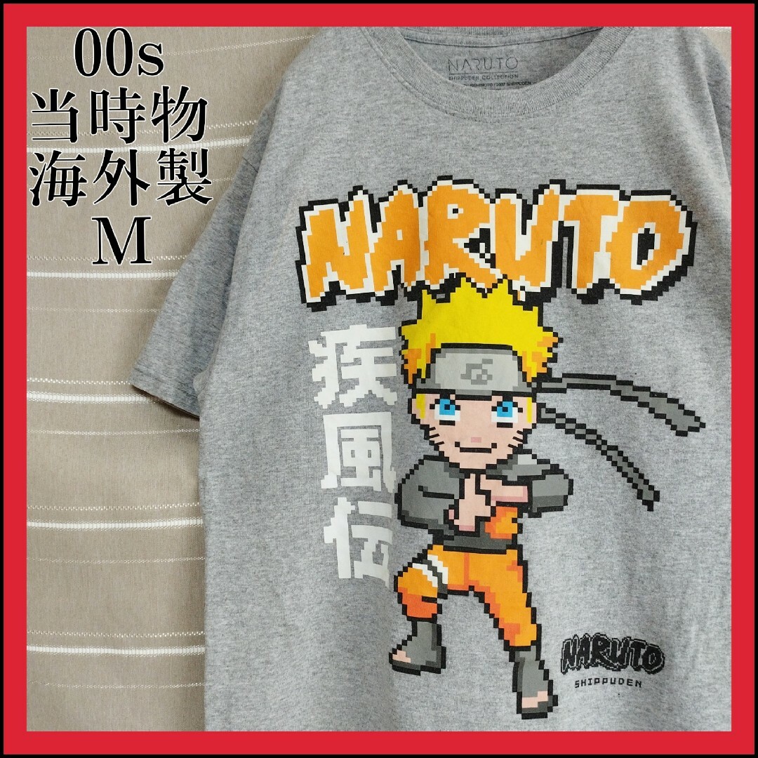 当時物00sNARUTOナルト疾風伝アニメキャラクタームービーTシャツt