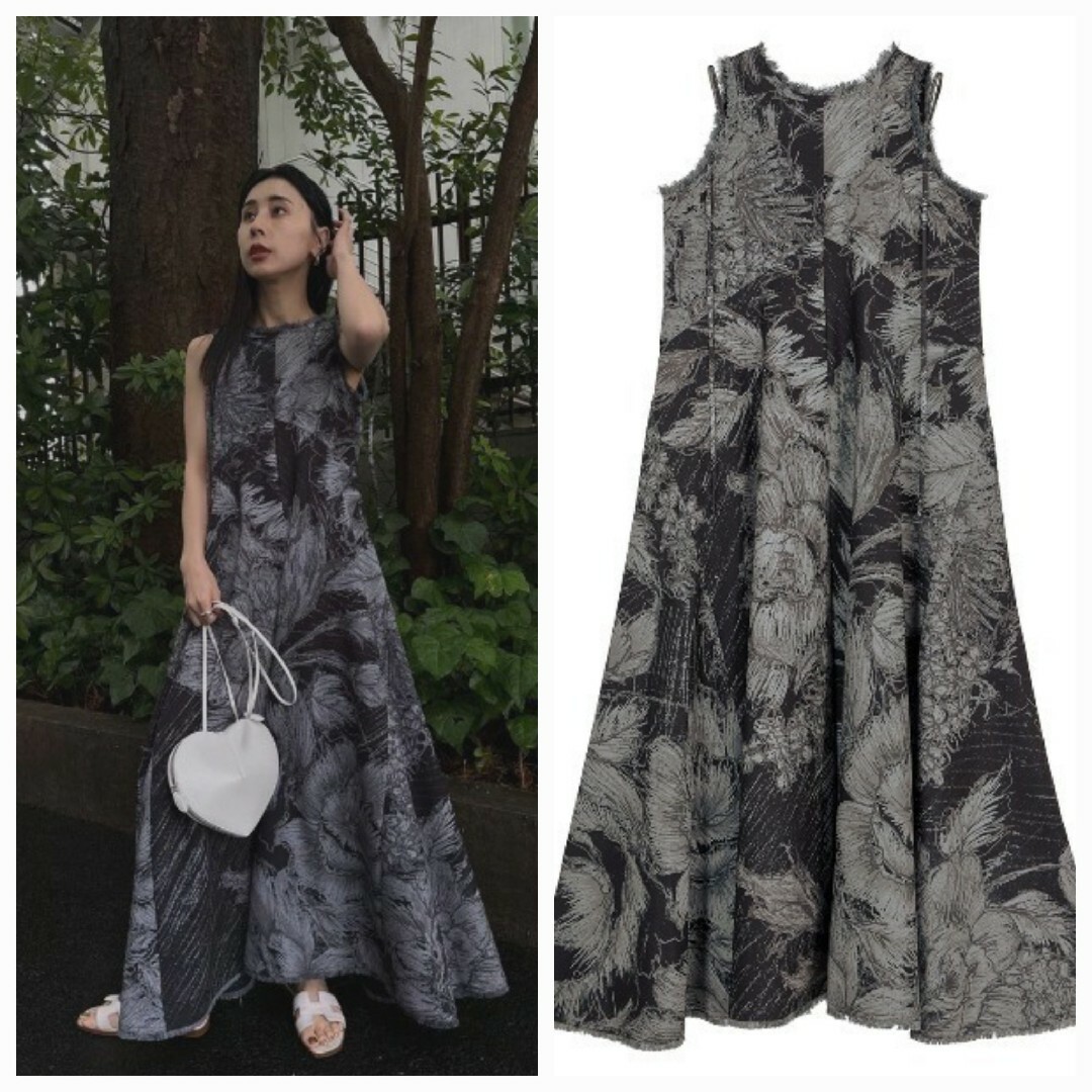 Ameri VINTAGE - KEITAMARUYAMA × AMERI VOLUME FLARE DRESSの通販 by