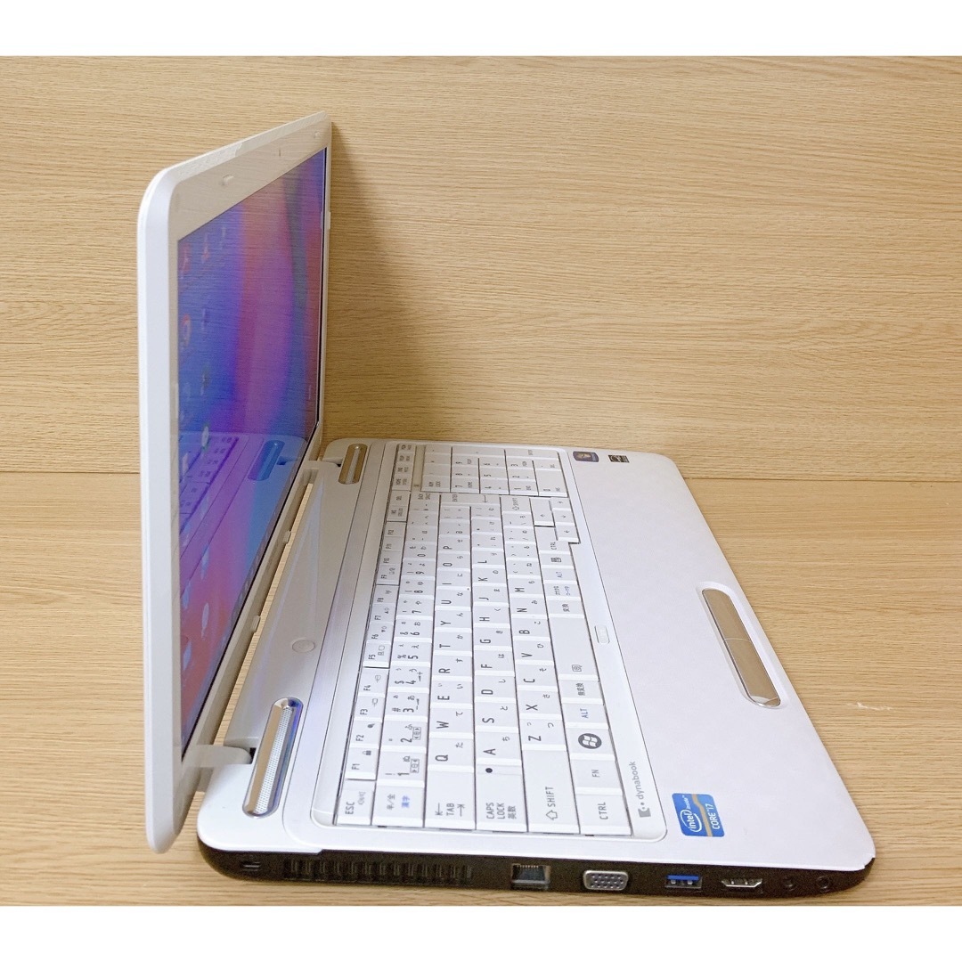 i7搭載✨カメラ付PC✨ノートパソコン　SSD快速✨人気のdynabook✨美品 6