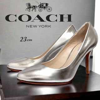 コーチ(COACH) パンプス(シルバー/銀色系)の通販 55点 | コーチを