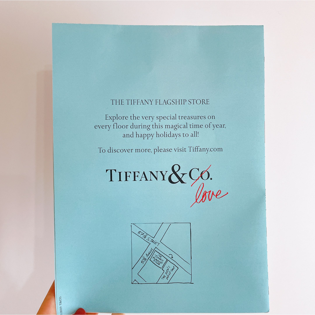 Tiffany & Co. - ティファニー NY本店 ボックス 空箱 冊子の通販 by