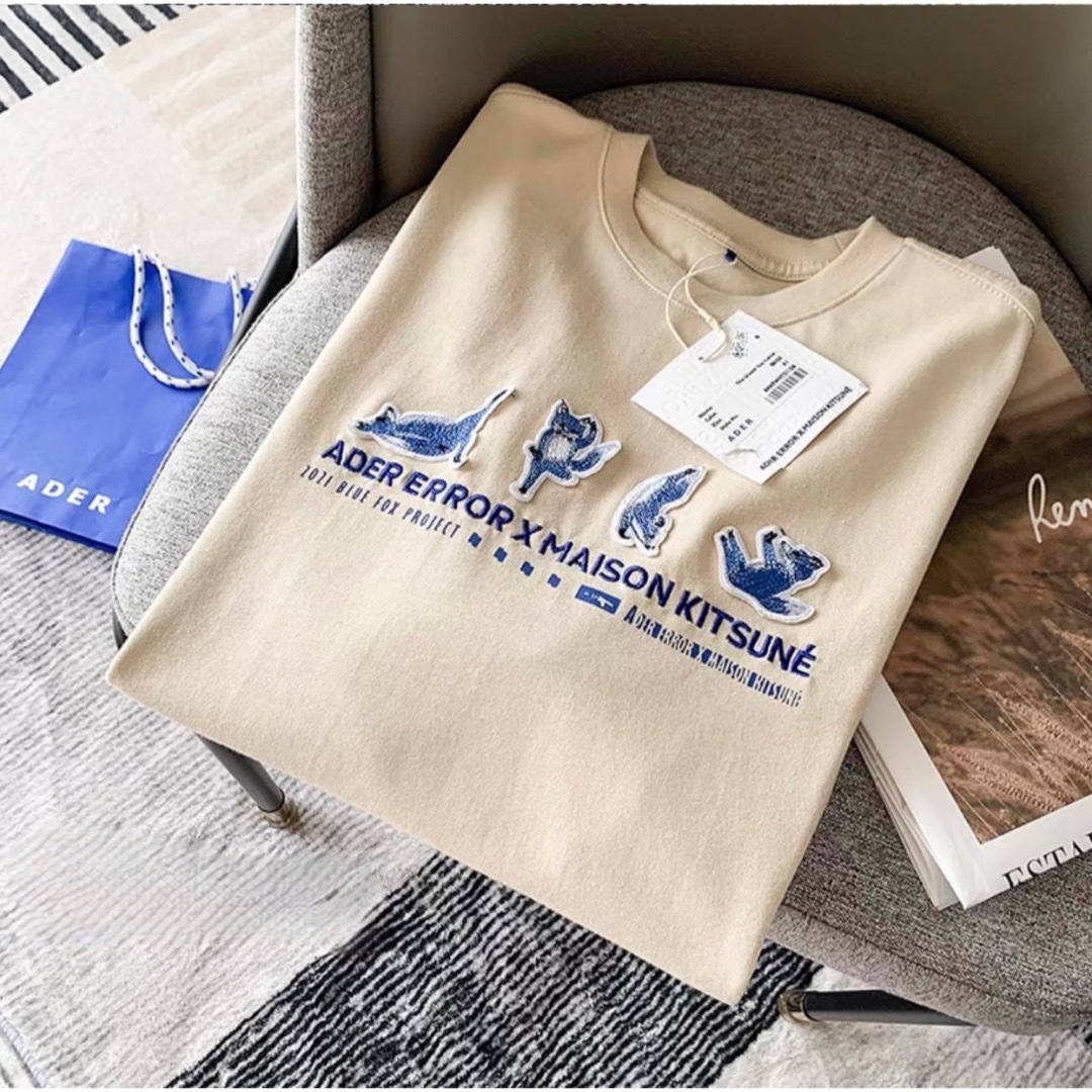 【希少】Maison Kitsune X Ader Error Tシャツ