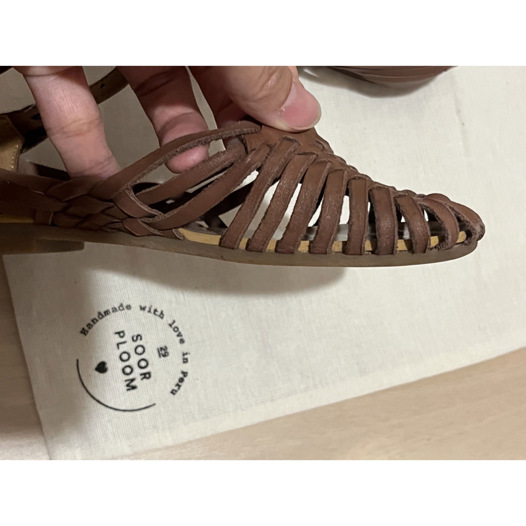 SOOR PLOOM(ソーアプルーム)のsoor ploom サンダル　Huarache Sandal  29  キッズ/ベビー/マタニティのキッズ靴/シューズ(15cm~)(サンダル)の商品写真