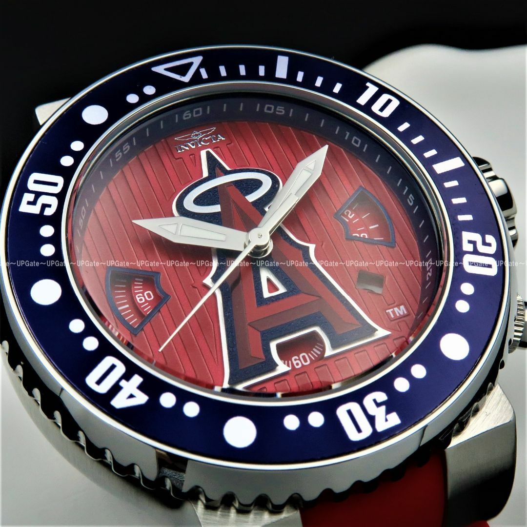 INVICTA(インビクタ)のMLB公式コラボ★ロサンゼルス・エンゼルス INVICTA MLB 42376 メンズの時計(腕時計(アナログ))の商品写真