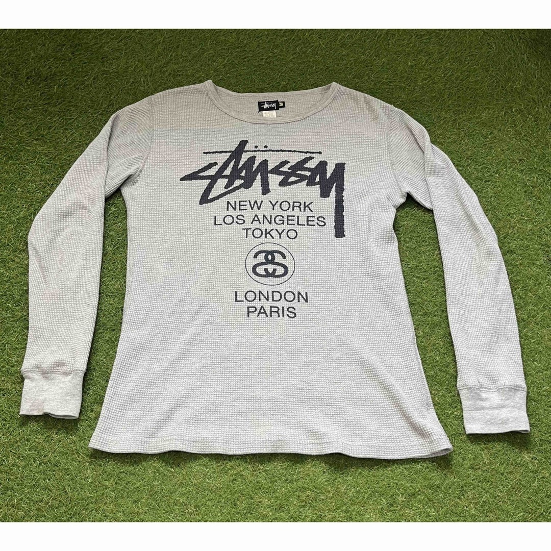 STUSSY ステューシー made in USA サーマル ロンT - Tシャツ ...