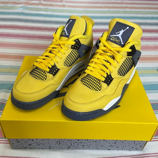 ナイキ(NIKE)のAJ4 RETRO "LIGHTNING" 28cm New(スニーカー)