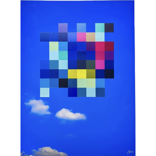 Makers Space  Pixel-57 Sky Pixelated(アート/エンタメ)
