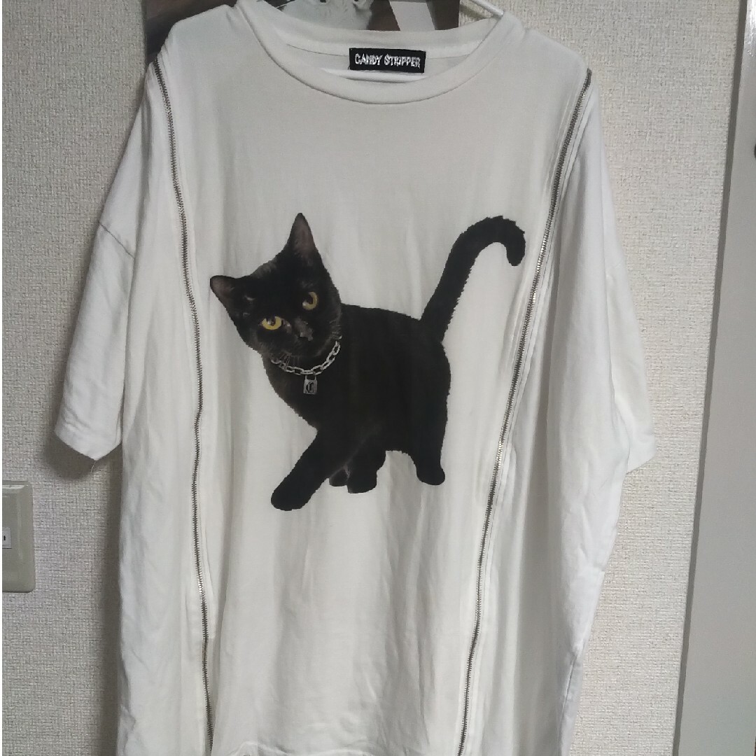 Candy Stripper - キャンディストリッパー 黒猫ビッグTシャツ ☆完売品 ...