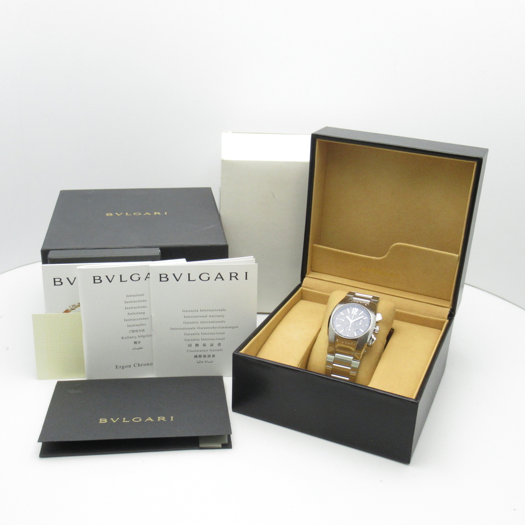 BVLGARI - ブルガリ エルゴン クロノ デイデイト 腕時計 ウォッチ 腕時計の通販 by ブランドオフ｜ブルガリならラクマ