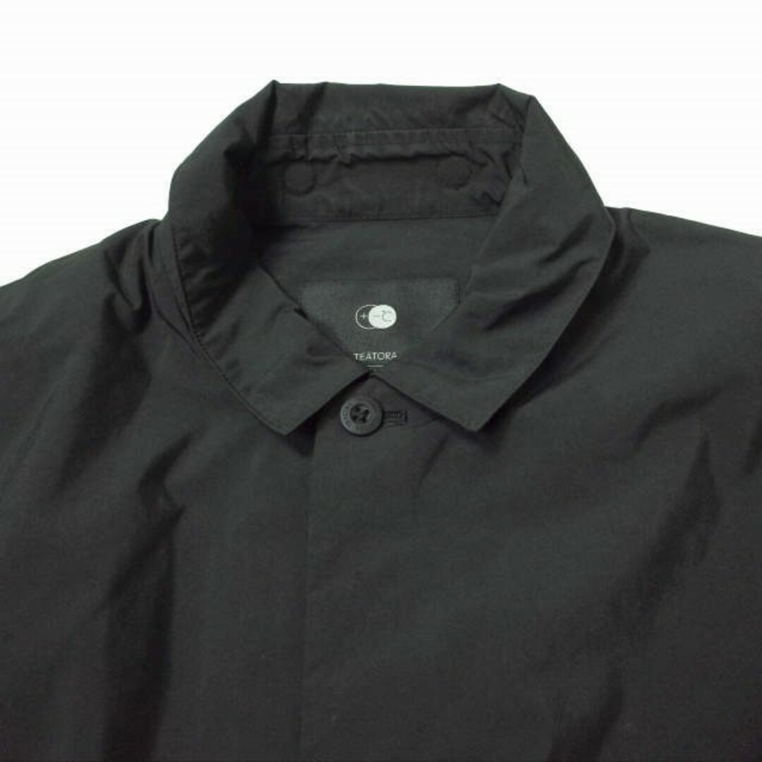 TEATORA テアトラ 日本製 CARTRIDGE SHIRT PLUS DP カートリッジシャツ tt-SHT-PLUS-DP 3 BLACK 中綿入りシャツジャケット DUAL POINT トップス【TEATORA】 3