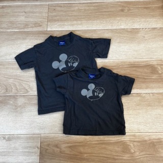 ディズニー(Disney)のミッキーTシャツ2枚セット(Tシャツ/カットソー)