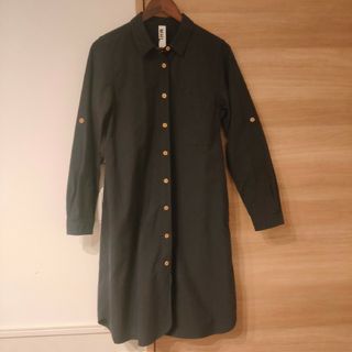 ブランド 新品 【美品】MHL マーガレットハウエル シャツワンピース