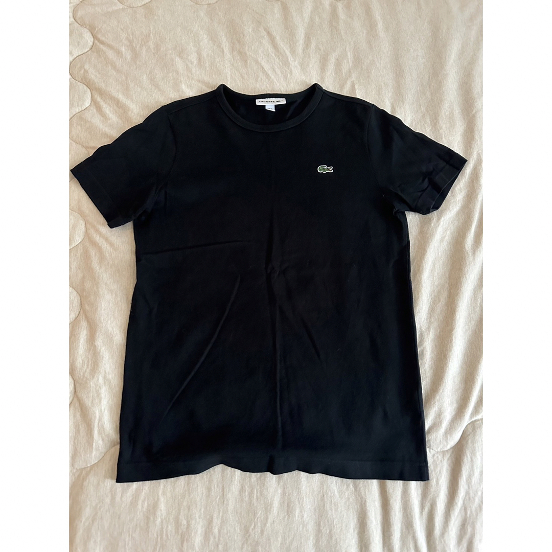 LACOSTE(ラコステ)のラコステ　半袖Tシャツ　黒色 レディースのトップス(Tシャツ(半袖/袖なし))の商品写真