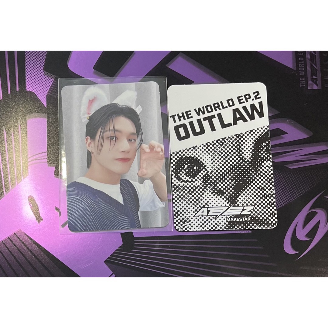 ATEEZ OUTLAW MAKESTAR 猫耳 ユノ