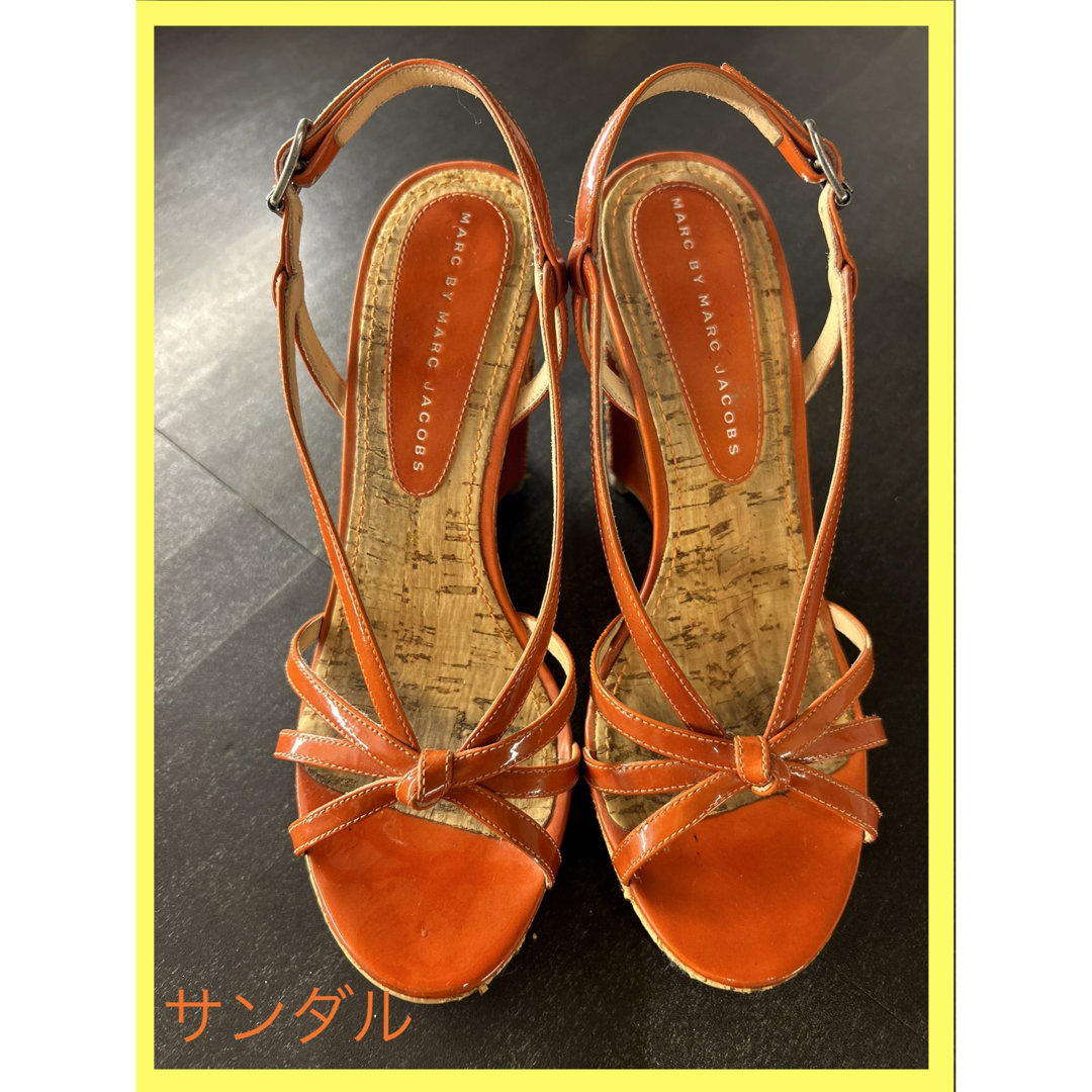 MARC BY MARC JACOBS(マークバイマークジェイコブス)の👡MARC BY MARC JACOBSウェッジサンダル　23㎝ レディースの靴/シューズ(サンダル)の商品写真