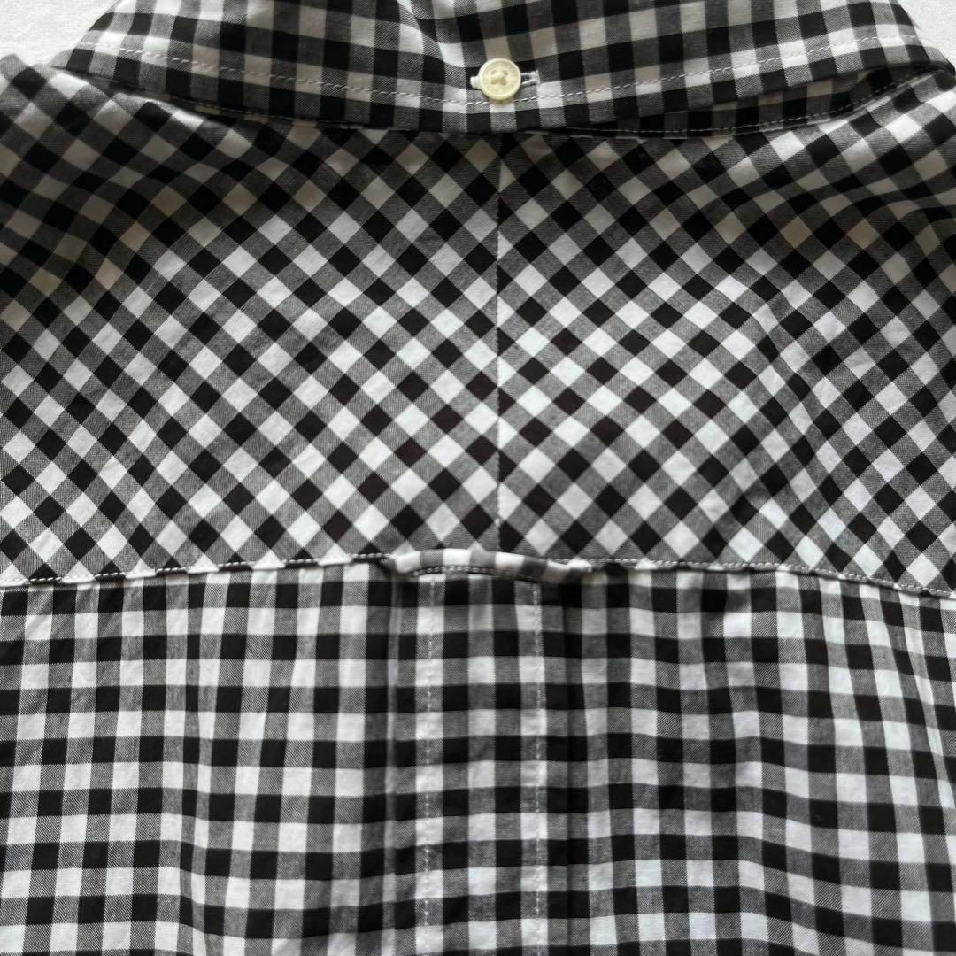 【美品】 FRED PERRY フレッドペリーギンガムチェックシャツ 半袖
