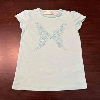 ザラキッズ(ZARA KIDS)の美品 ZARA 蝶々Tシャツ(Tシャツ/カットソー)