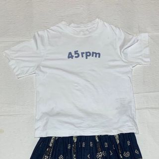 フォーティーファイブアールピーエム(45rpm)の45rpm Tシャツ　最終価格(Tシャツ(半袖/袖なし))