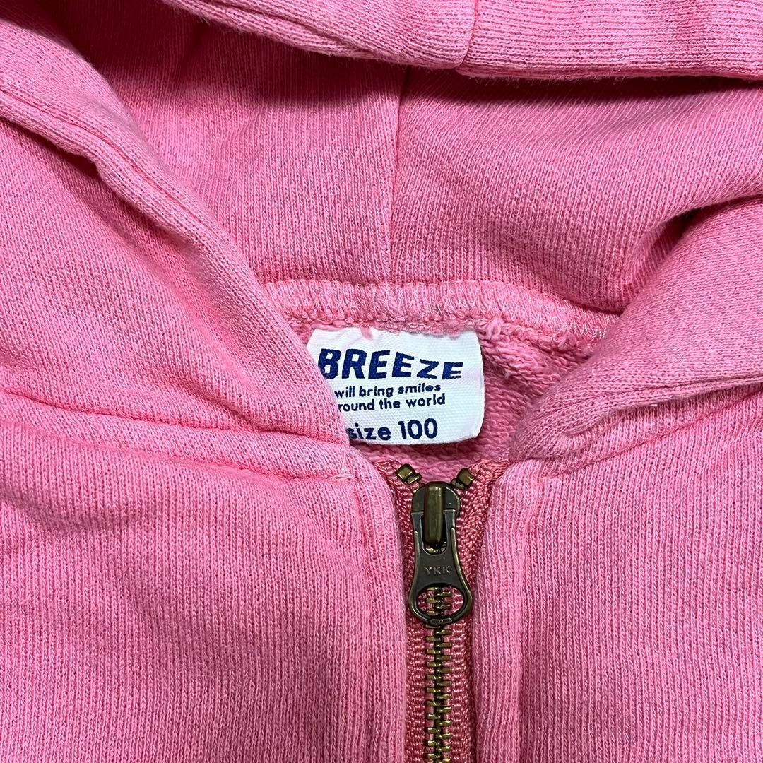 BREEZE(ブリーズ)の♈特価♈キッズ♈　BREEZE パーカー　size100 キッズ/ベビー/マタニティのキッズ服女の子用(90cm~)(ジャケット/上着)の商品写真