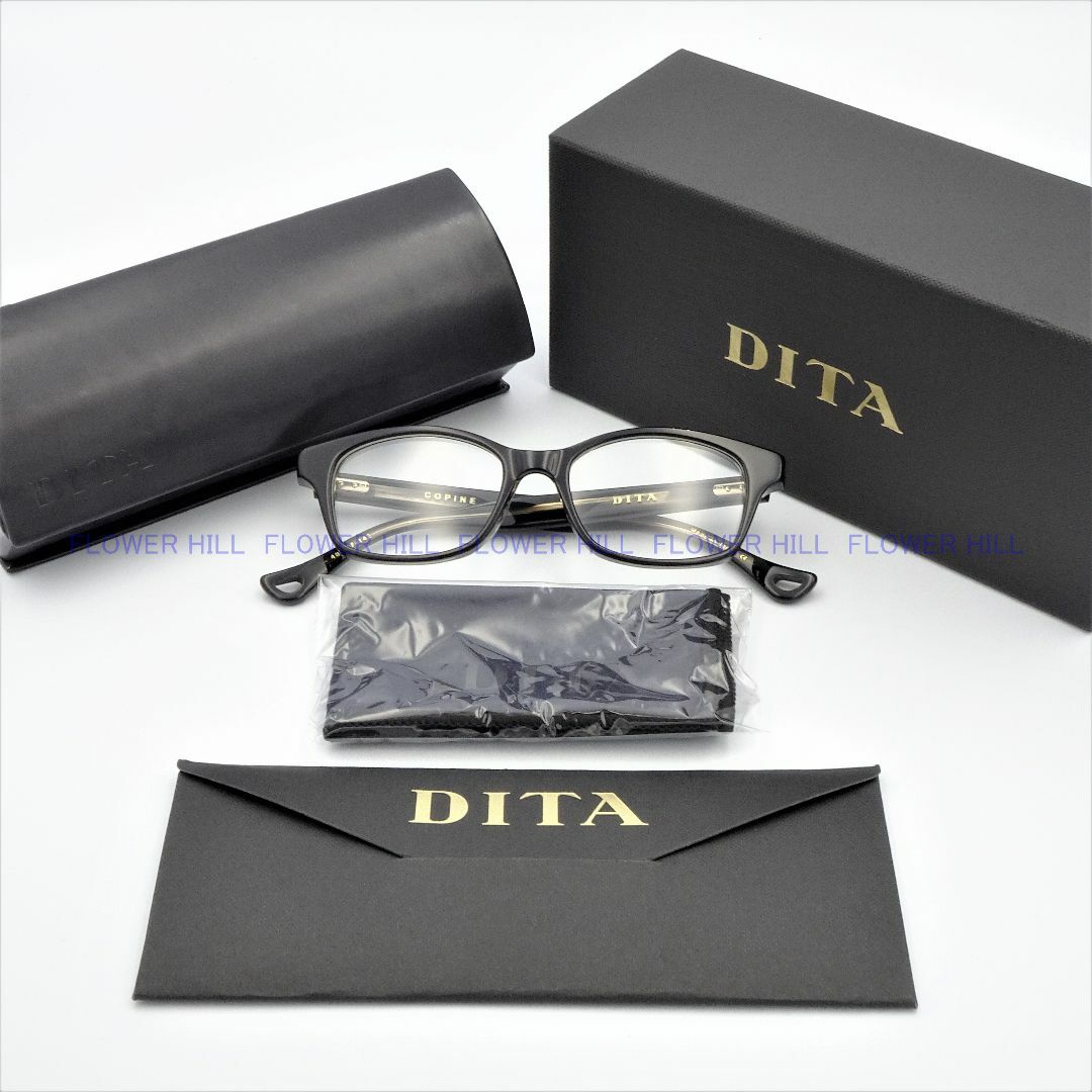 DITA(ディータ)のDITA ディータ COPINE DTX3025-A メガネ ブラック 日本製 メンズのファッション小物(サングラス/メガネ)の商品写真