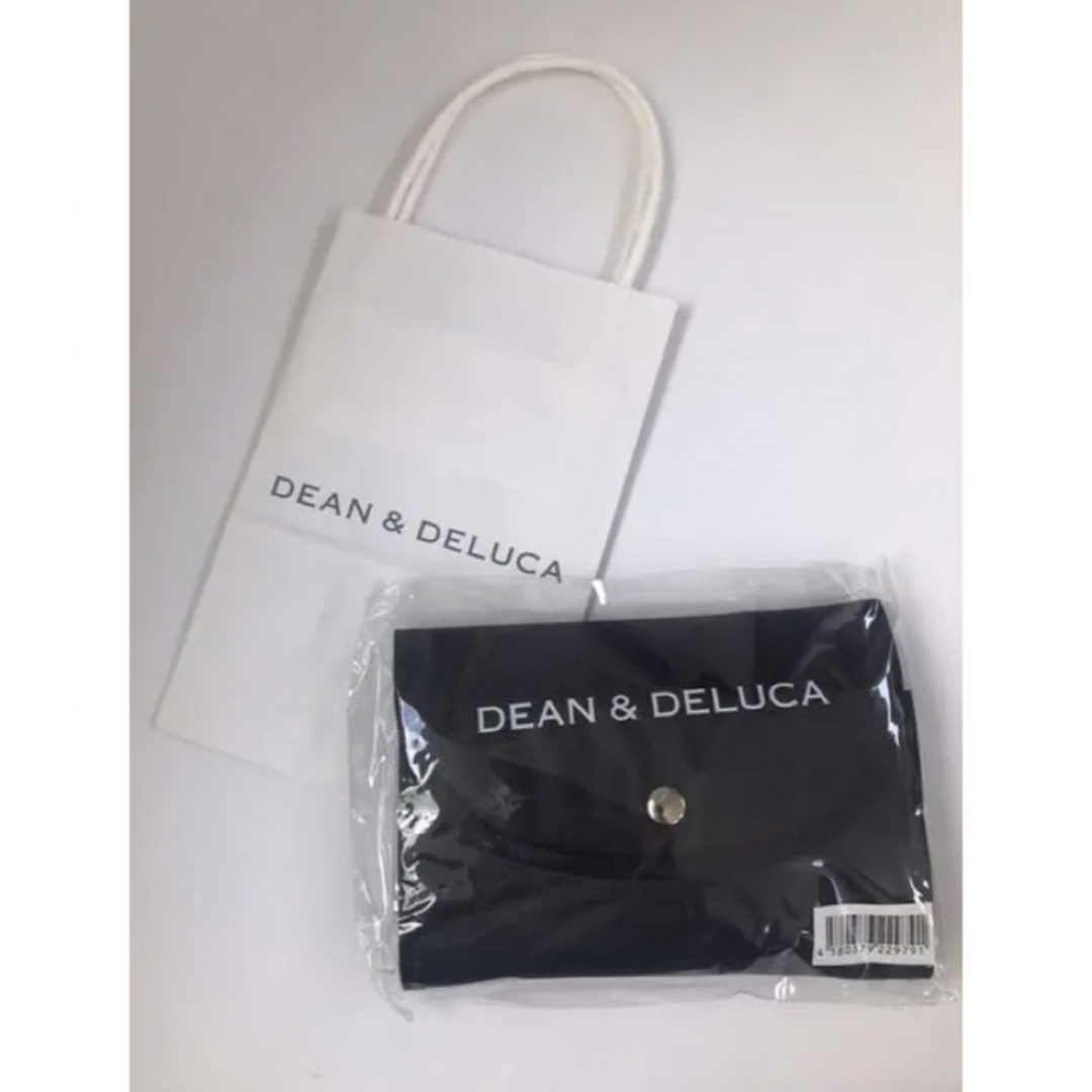 DEAN&DELUCA ショッピングバッグ クリアブラック エコバッグ - エコバッグ