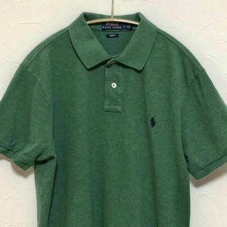 ポロラルフローレン(POLO RALPH LAUREN)のラルフローレン　オーバーサイズＬ　緑グリーン　ポロシャツ　半袖Tシャツralph(ポロシャツ)