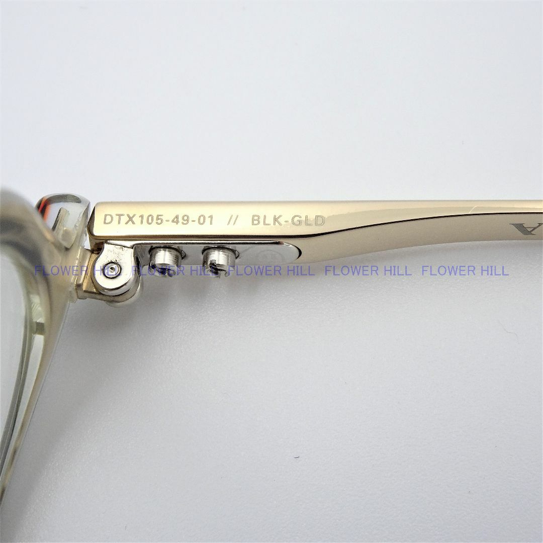 DITA(ディータ)のDITA ディータ FALSON DTX105-01 メガネ ブラック/ゴールド メンズのファッション小物(サングラス/メガネ)の商品写真