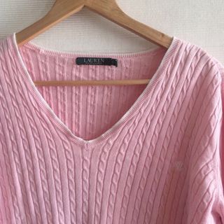 エディットフォールル(EDIT.FOR LULU)のRalph lauren vintage pink knit(ニット/セーター)