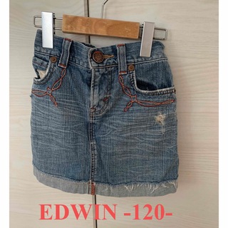 エドウィン(EDWIN)のEDWIN スカート　120 エドウィン　女の子 キッズ(スカート)