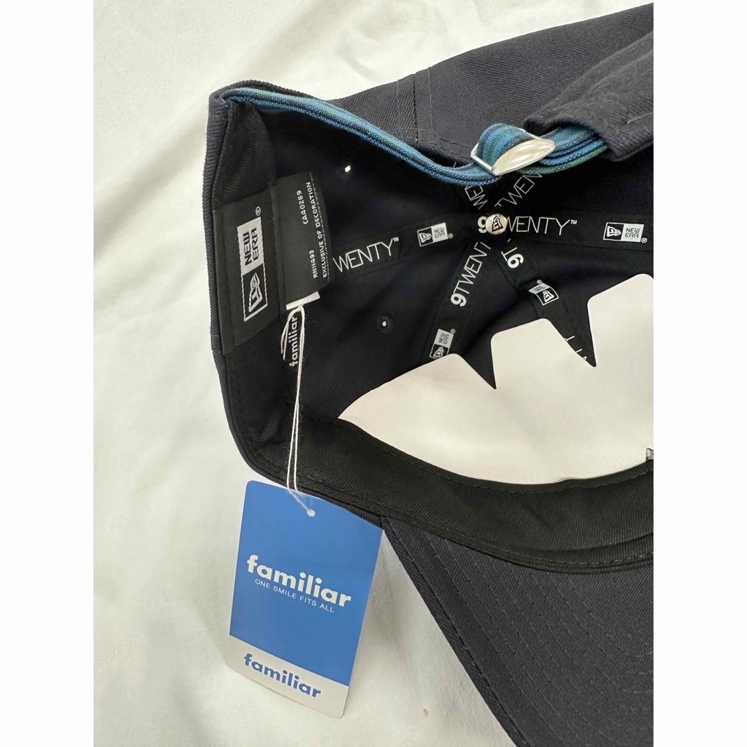 familiar - ☆ 新品 ☆ファミリア ニューエラ キャップ ネイビー 大人