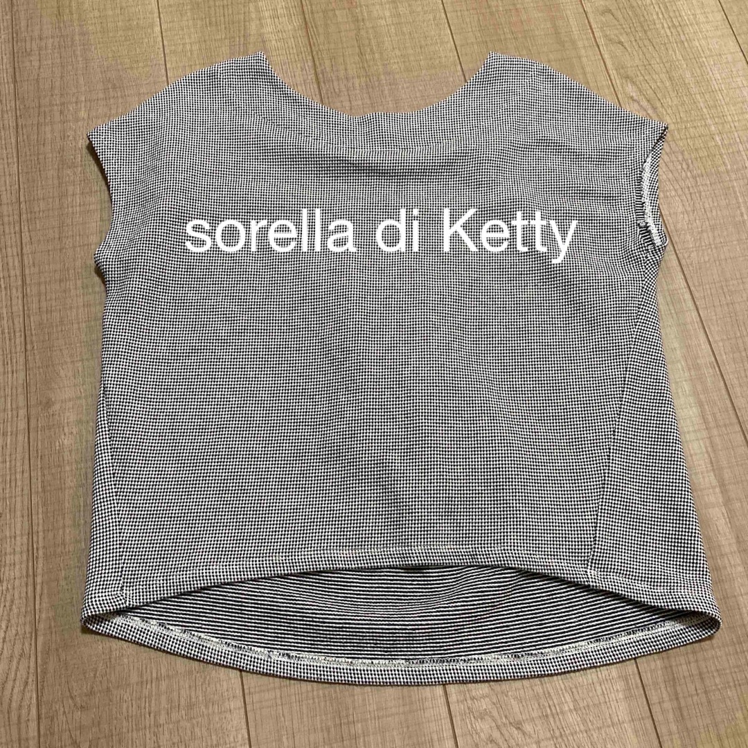 ketty(ケティ)のsorella di Ketty ノースリーブ レディースのトップス(シャツ/ブラウス(半袖/袖なし))の商品写真