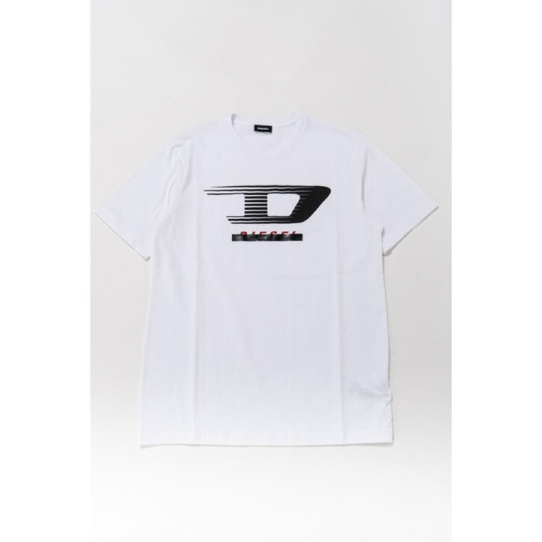 DIESEL Tシャツ M T-JUST-Y4 MAGLIETTA ホワイト