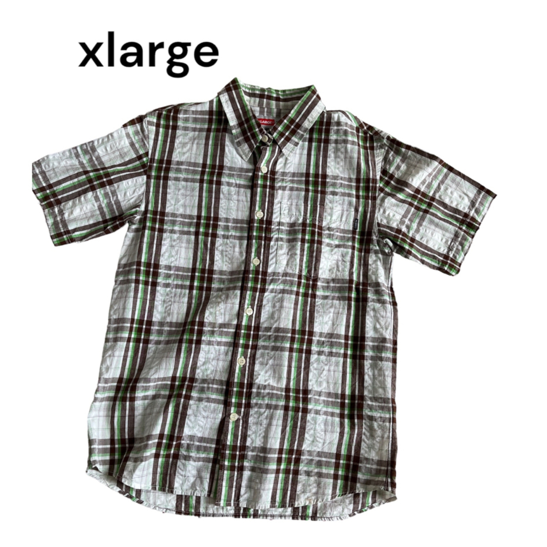 XLARGE(エクストララージ)のエクストララージ　半袖オープンシャツ メンズのトップス(シャツ)の商品写真