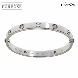 カルティエ　ラブブレス　ハーフダイヤ　Cartier