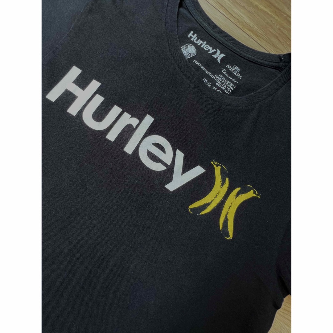 Hurley(ハーレー)の[A15] ブランドロゴの"X"をバナナに「Hurley」レディスTシャツ レディースのトップス(Tシャツ(半袖/袖なし))の商品写真