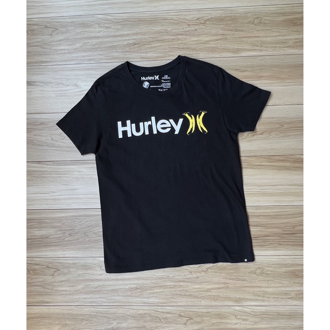 Hurley(ハーレー)の[A15] ブランドロゴの"X"をバナナに「Hurley」レディスTシャツ レディースのトップス(Tシャツ(半袖/袖なし))の商品写真